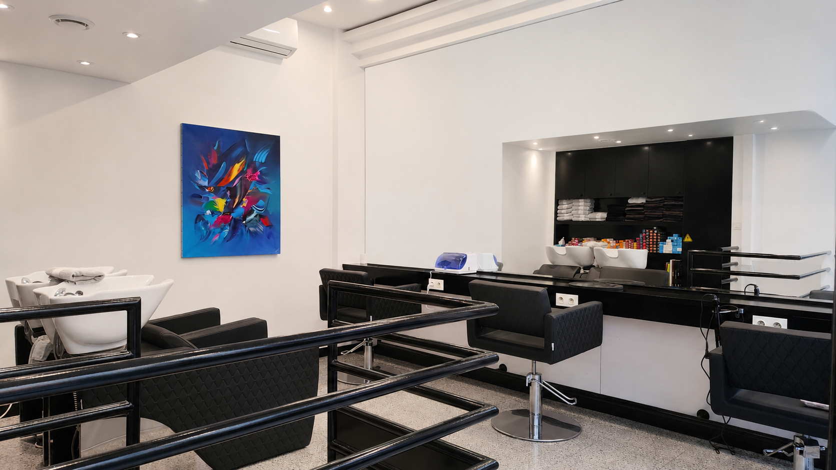 Atelier François — intérieur du salon